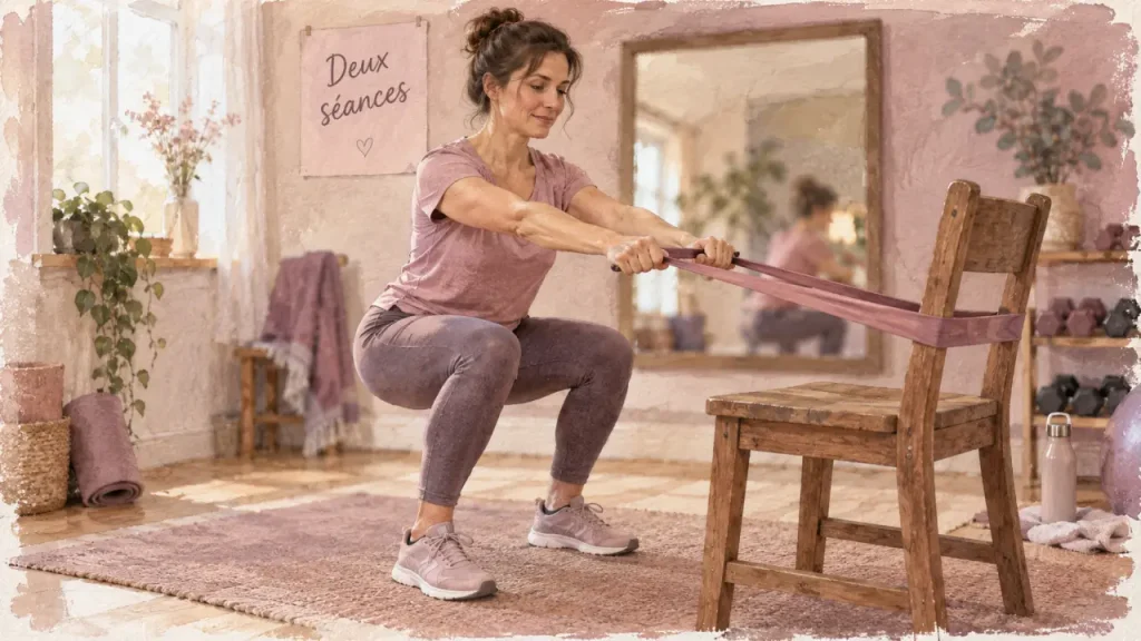 Renforcement musculaire femme : deux séances pour gagner en force sans prendre trop de volume
